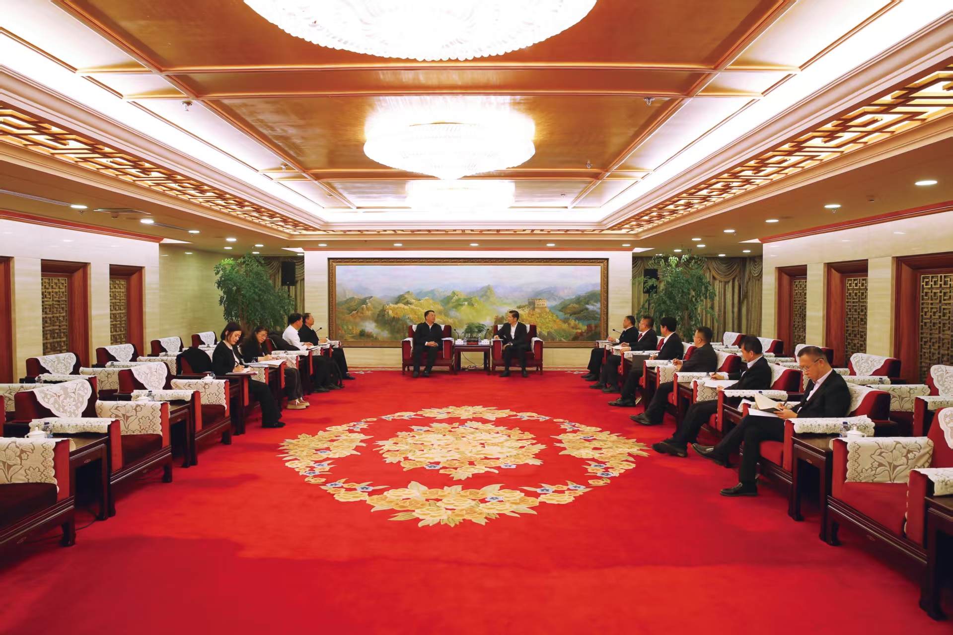 會見現(xiàn)場 最終使用